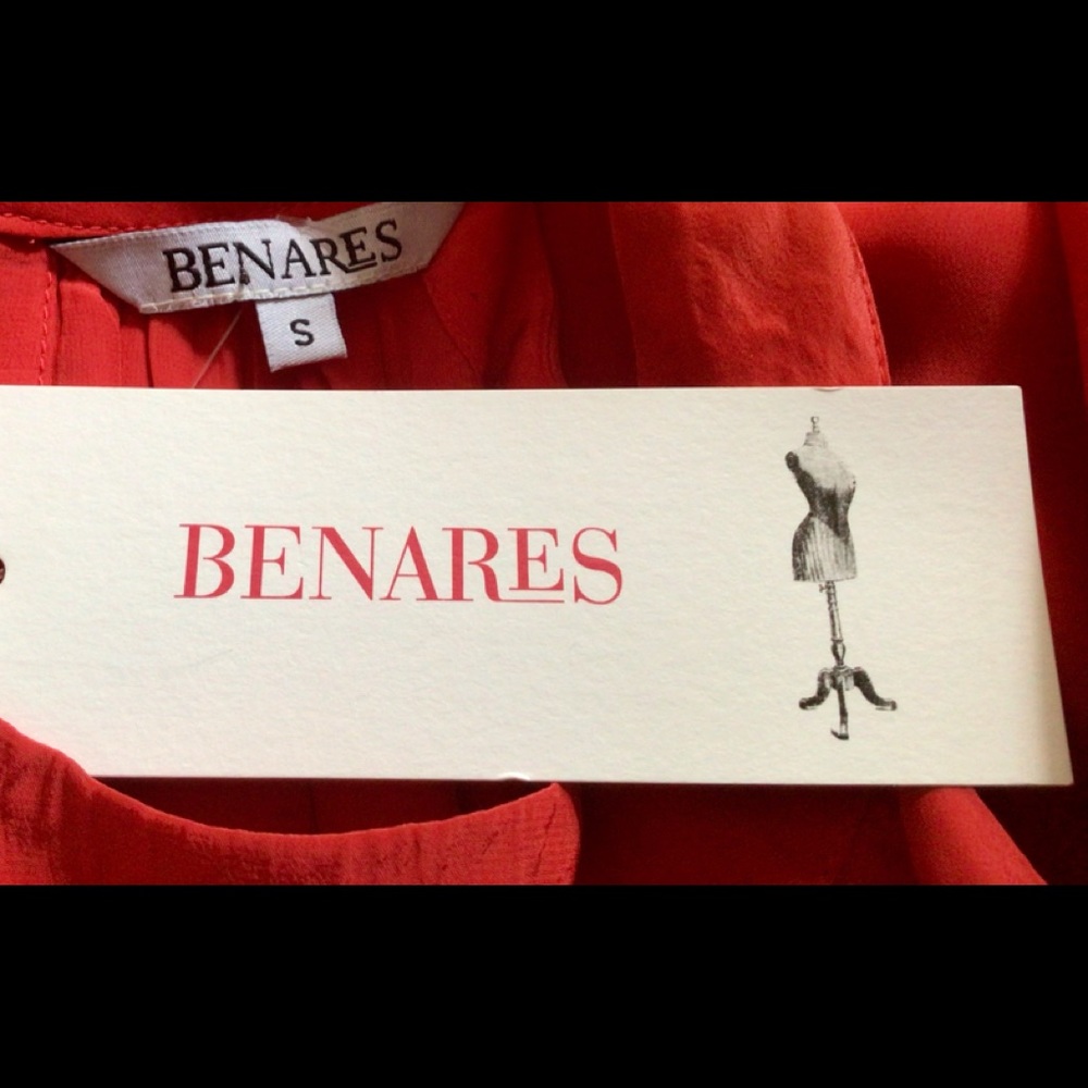 ๐Host Pick๐Benares NWT tunic dress beautiful silk feel - Picture 6 of 16